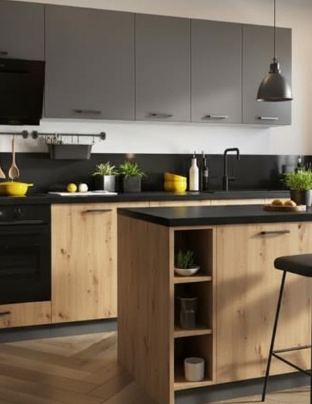 Zestaw kuchenny CLARA, dąb Artisan