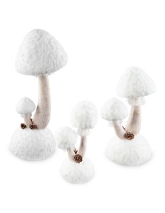 FIGURKA ŚWIĄTECZNA 25 X 36 X 51 CM BIAŁY 2