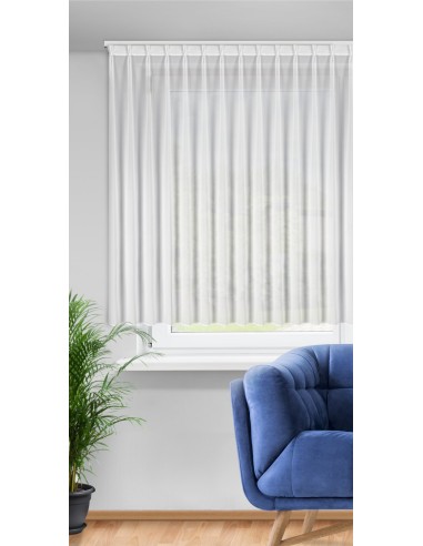 FIRANA GOTOWA RUBY 230 X 170 CM BIAŁY