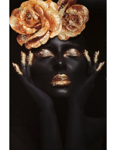 OBRAZ 597 60 X 90 CM CZARNY