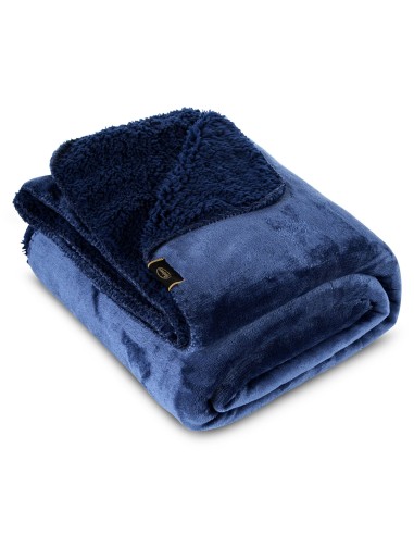 KOC TEDY 170 X 210 CM GRANATOWY