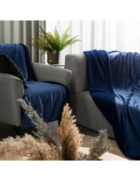 KOC TEDY 170 X 210 CM GRANATOWY