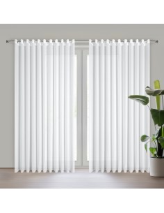 FIRANA GOTOWA DEBRA 300 X 250 CM BIAŁY