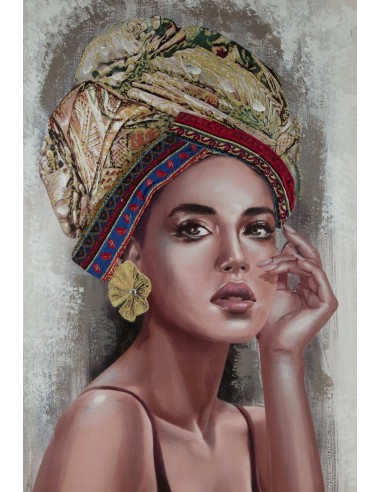 OBRAZ 648 70 X 100 CM BRĄZOWY