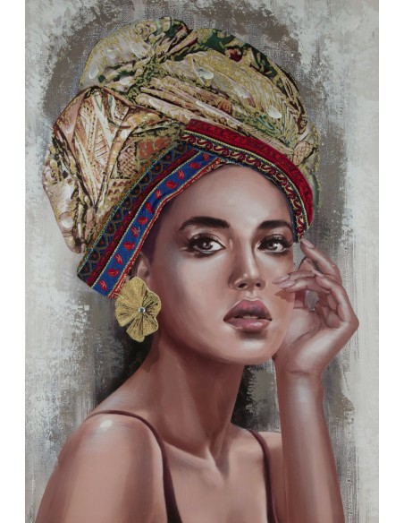 OBRAZ 648 70 X 100 CM BRĄZOWY