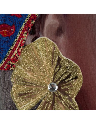 OBRAZ 648 70 X 100 CM BRĄZOWY