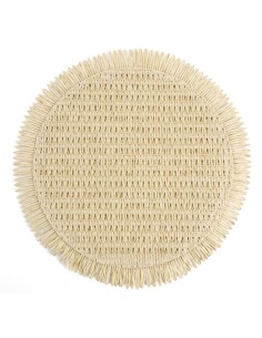 PODKŁADKA JOAN O 38 CM KREMOWY