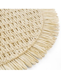 PODKŁADKA JOAN O 38 CM KREMOWY 2