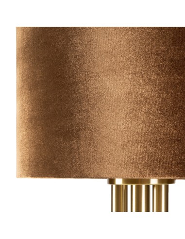 LAMPA PERI (01) O 43 X 83 CM BRĄZOWY