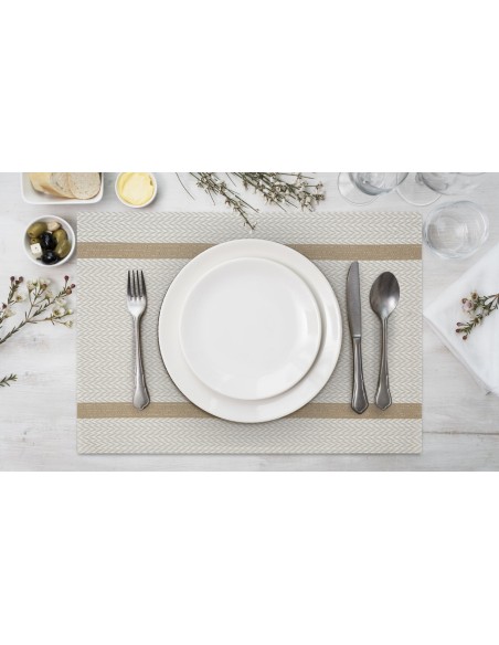 PODKŁADKA ELLA 45 X 30 CM BIAŁY