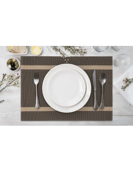 PODKŁADKA ELLA 45 X 30 CM STALOWY