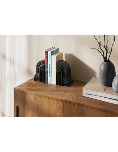 CERAMIKA 12 X 7 X 21 CM CZARNY