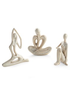 FIGURKA DEKORACYJNA LADY (02) 19 X 5 X 25 CM SZAMPAŃSKI 2