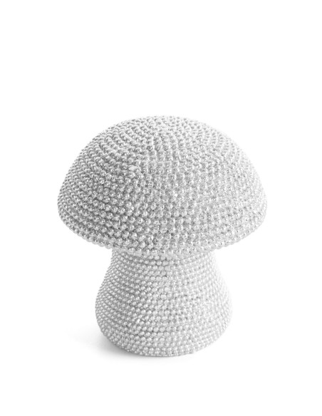 FIGURKA DEKORACYJNA ELDO 8 X 8 X 9 CM SREBRNY