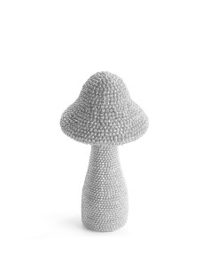 FIGURKA DEKORACYJNA ELDO 8 X 8 X 14 CM SREBRNY