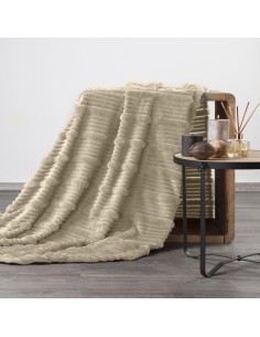 KOC NINA 220 X 200 CM KREMOWY