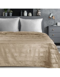 KOC NINA 220 X 200 CM KREMOWY 2