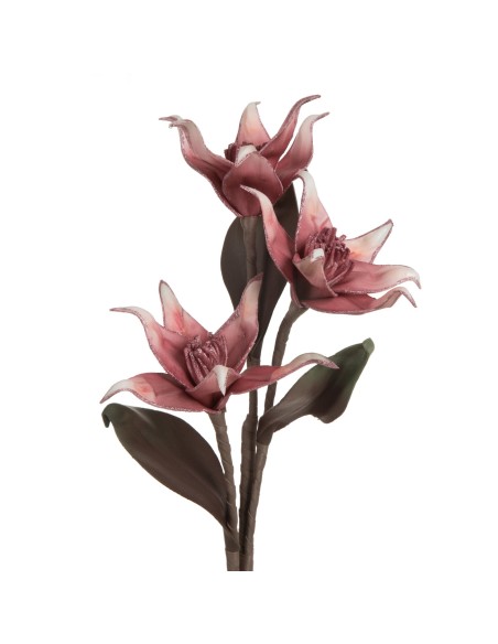 KWIAT FLORE 814 71 CM CIEMNORÓŻOWY