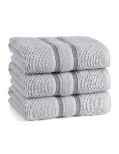 RĘCZNIK DINA (02) 50 X 90 CM SREBRNY