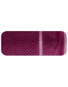 RĘCZNIK CALEB (08) 50 X 90 CM AMARANTOWY 2