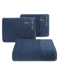 RĘCZNIK GAJA 70 X 140 CM GRANATOWY