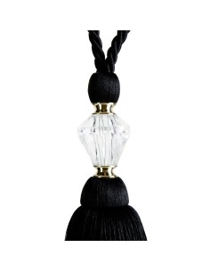 SZNUR DEKORACYJNY VILIA 67 CM CZARNY 2