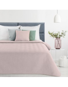 NARZUTA LEN 3 220 X 240 CM RÓŻOWY