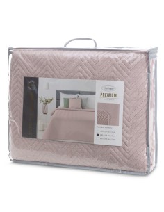 NARZUTA LEN 3 220 X 240 CM RÓŻOWY 2