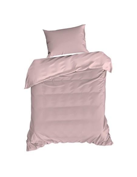 KOMPLET POŚCIELI NOVA3 160 X 200 CM PUDROWY RÓŻ