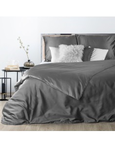 KOMPLET POŚCIELI NOVA3 220 X 200 CM STALOWY