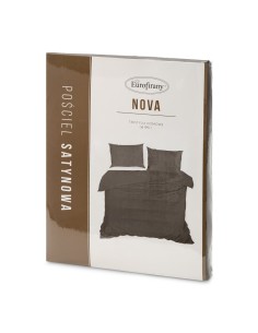 KOMPLET POŚCIELI NOVA3 220 X 200 CM STALOWY 2