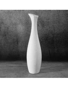 WAZON DEKORACYJNY RISO FI 15 X 60 CM BIAŁY 2