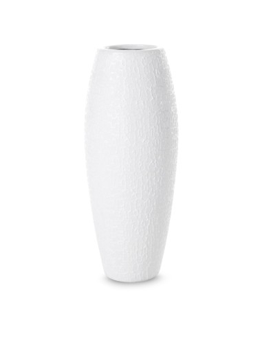 WAZON DEKORACYJNY RISO FI 12 X 30 CM BIAŁY