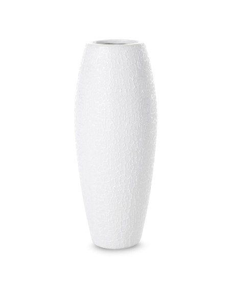 WAZON DEKORACYJNY RISO FI 12 X 30 CM BIAŁY