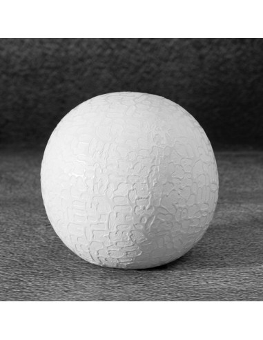 KULA DEKORACYJNA RISO FI 10 X 10 CM BIAŁY