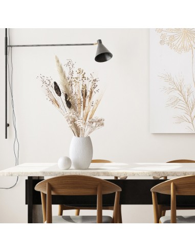 KULA DEKORACYJNA RISO FI 10 X 10 CM BIAŁY