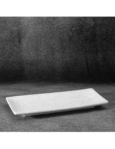 PATERA DEKORACYJNA RISO 31 X 14 X 3 CM BIAŁY 2