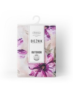 OBRUS GARDEN 40 X 180 CM KREMOWY 2