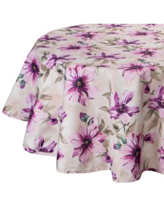 OBRUS GARDEN O 150 CM KREMOWY 2