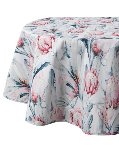 OBRUS GARDEN O 150 CM BIAŁY