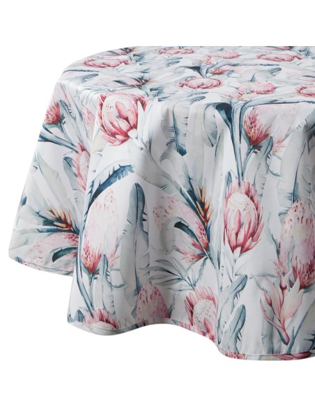 OBRUS GARDEN O 150 CM BIAŁY