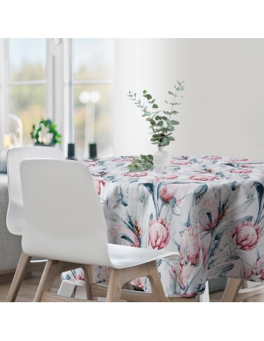 OBRUS GARDEN O 150 CM BIAŁY