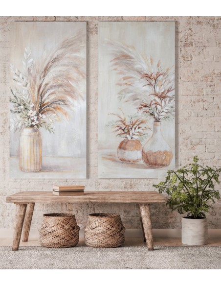 OBRAZ 497B 60 X 120 CM BEŻOWY