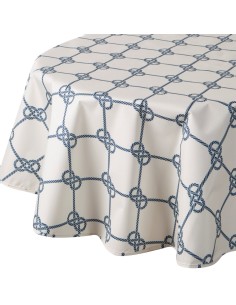 OBRUS GARDEN O 150 CM BIAŁY 2