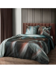 POŚCIEL PRISMA 160 X 200 CM STALOWY