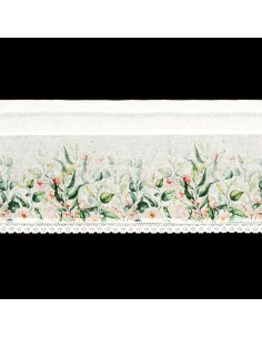 FIRANA GOTOWA ESTERA NA TAŚMIE 150 X 30 CM BIAŁY 2