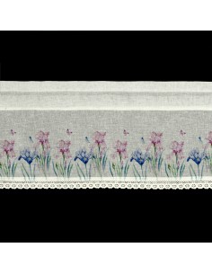 FIRANA GOTOWA DOLOREZ NA TAŚMIE 150 X 30 CM BIAŁY 2