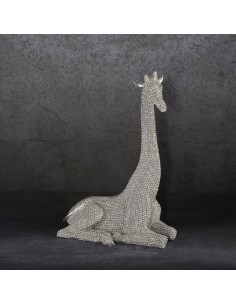 FIGURKA DEKORACYJNA ELDO 15 X 8 X 21 CM SREBRNY 2