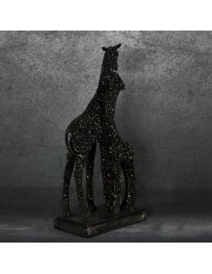 FIGURKA DEKORACYJNA ELDO 12 X 7 X 26 CM CZARNY 2