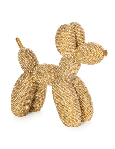 FIGURKA DEKORACYJNA ELDO 18 X 7 X 16 CM ZŁOTY